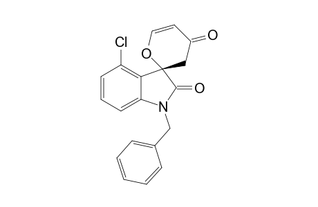 (S)-1-benzyl-4-chlorospiro[indoline-3,2'-pyran]-2,4'(3'H)-dione