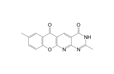 2,8-Dimethyl-6H-chromeno[3',2':5,6]pyrido[2,3-d]pyrimidine-4,6(3H)-dione