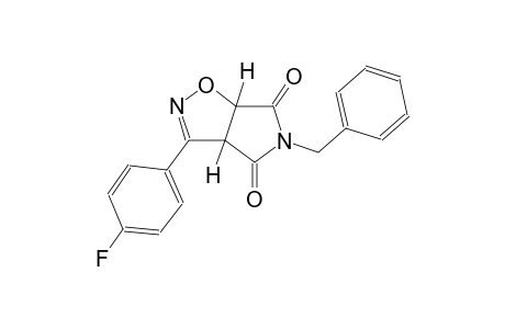 (3aR,6aS)-5-benzyl-3-(4-fluorophenyl)-3aH-pyrrolo[3,4-d]isoxazole-4,6(5H,6aH)-dione
