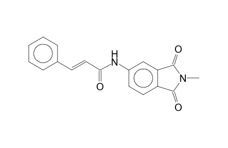 (2E)-N-(2-Methyl-1,3-dioxo-2,3-dihydro-1H-isoindol-5-yl)-3-phenyl-2-propenamide
