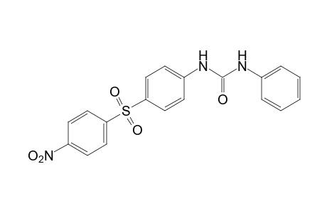 4-[(p-nitrophenyl)sulfonyl]carbanilide