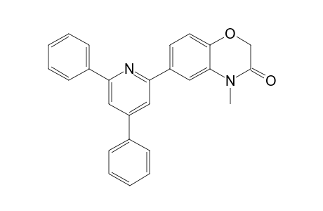 4-Methyl-6-[2-(4,6-diphenylpyridyl)]-2H-[1,4]benzoxazin-3-one