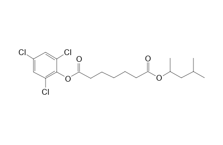 Pimelic acid, 4-methylpent-2-yl 2,4,6-trichlorophenyl ester