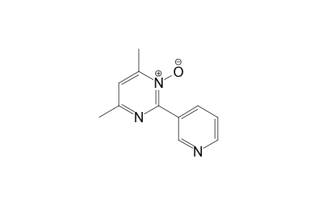 2-(3-Pyridyl)-4,6-dimethylpyrimidine 1-oxide