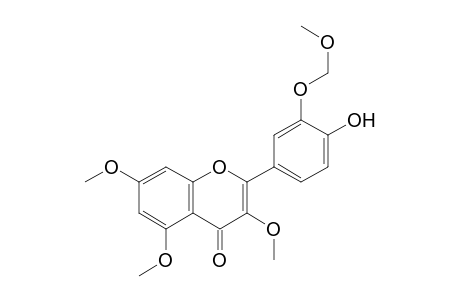 2-[4-Hydroxy-3-(methoxymethoxy)phenyl]-3,5,7-trimethoxy-4H-chromen-4-one
