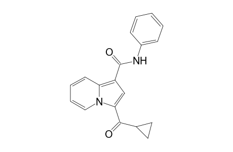 3-Cyclopropylcarbonyl-N-phenyl-1-indolizinecarboxamide