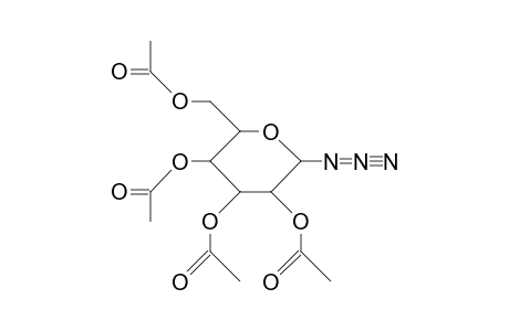 1-Azido-1-deoxy-tetra-O-acetyl.beta.-D-glucopyranoside