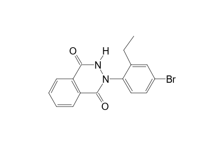 Phthalazine-1,4(2H,3H)-dione, 2-(4-bromo-2-ethylphenyl)-