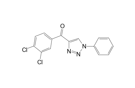 (3,4-dichlorophenyl)-(1-phenyl-1,2,3-triazol-4-yl)methanone