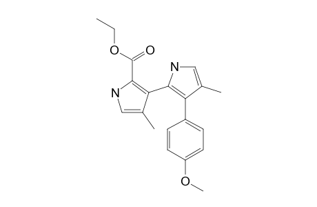 ETHYL-4-METHYL-3-[2-(3-(4-METHOXYPHENYL)-4-METHYL-1H-PYRROLYL]-1H-PYRROLE-2-CARBOXYLATE