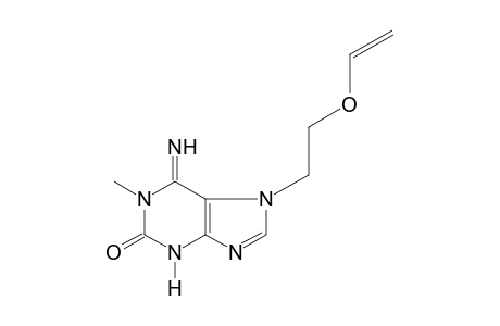 1-methyl-7-[2-(vinyloxy)ethyl]isoguanine