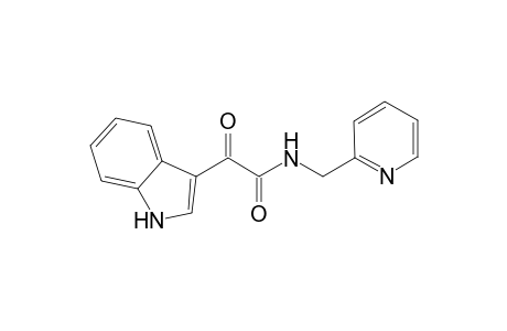 1H-Indole-3-acetamide, .alpha.-oxo-N-(2-pyridinylmethyl)-