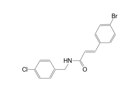 (2E)-3-(4-bromophenyl)-N-(4-chlorobenzyl)-2-propenamide