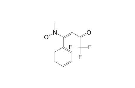 (E)-1,1,1-trifluoro-4-(hydroxy-methylamino)-4-phenylbut-3-en-2-one