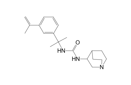 1-(1-Aza-bicyclo[2.2.2]oct-3-yl)-3-[1-(3-isopropenylphenyl)-1-methylethyl]-urea