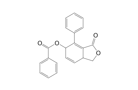 1(3H)-Isobenzofuranone, 6-(benzoyloxy)-3a,6-dihydro-7-phenyl-