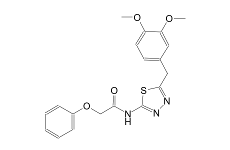 N-[5-(3,4-dimethoxybenzyl)-1,3,4-thiadiazol-2-yl]-2-phenoxyacetamide