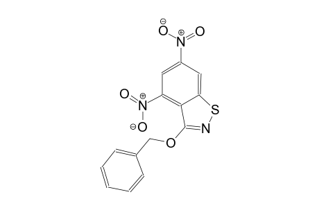 benzyl 4,6-dinitro-1,2-benzisothiazol-3-yl ether