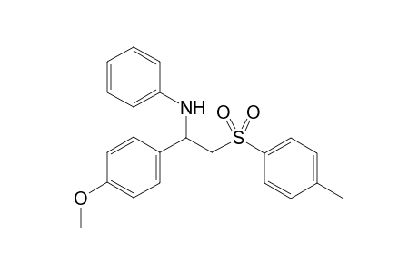 N-(1-(4-Methoxyphenyl)-2-tosylethyl)aniline