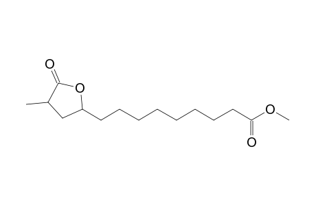 Methyl 9-(4'-methyl-5'-oxotetrahydrofuran-2'-yl)nonanoate