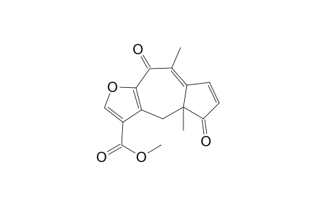4,4a,5,9-Tetrahydro-4a,8-dimethyl-5,9-dioxoazuleno[6,5-b]furan-3-carboxylic Acid Methyl Ester