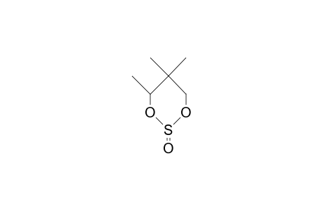4E,5,5-Trimethyl-1,3,2-dioxathiane 2E-oxide