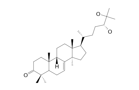3-Oxolanost-9.beta.H-7-en-24S,25-diol