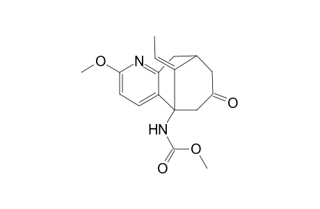(11E)-(+-)-[11-ethylidene-7,8,9,10-tetrahydro2-methoxy-7-oxo-5,9-mathanocycloocta[b]pyridine-5(6H)-yl]carbamic Acid Methyl Ester