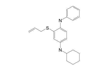 3-(ALLYLSULFANYL)-N-(1)-CYCLOHEXYL-N-(4)-PHENYL-1,4-BENZENEDIAMINE