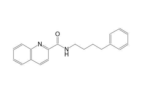 N-(4-phenylbutyl)-2-quinolinecarboxamide