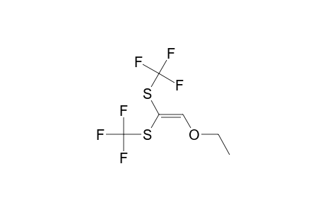 2-Ethoxy-1,1-bis(trifluoromethylsulfanyl)ethene