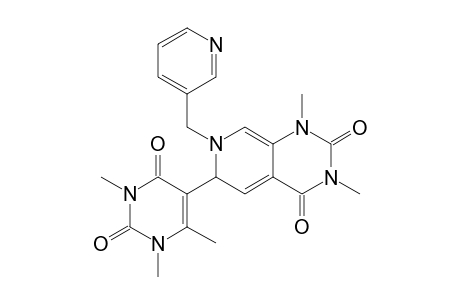 1,3-Dimethyl-7-(3-pyridinylmethyl)-6-(1,3,4-trimethyl-2,6-dioxo-5-pyrimidinyl)-6H-pyrido[3,4-d]pyrimidine-2,4-dione