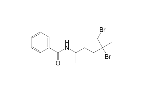 Benzamide, N-(4,5-dibromo-1,4-dimethylpentyl)-