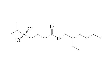 4-(isopropylsulfonyl)butyric acid, 2-ethylhexyl ester
