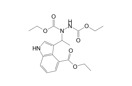 Diethyl 1-(4-ethoxycarbonyl-1-methyl-1H-indol-3-ylmethyl)-1,2-hydrazinedicarboxylate