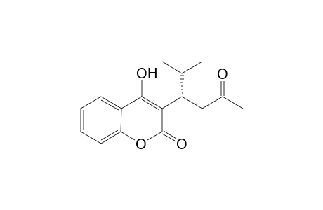 (S)-4-Hydroxy-3-(2-methyl-5-oxohexan-3-yl)-2-chromen-2-one