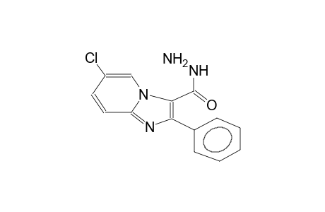 2-phenyl-3-hydrazinocarbonyl-6-chloroimidazo[1,2-a]pyridine