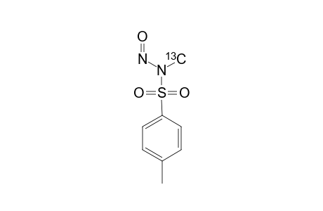 N-[13C]-METHYL-N-NITROSO-PARA-TOLUENESULFONAMIDE