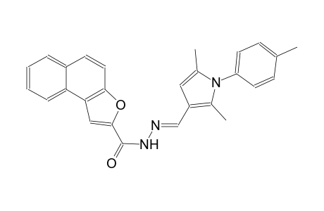 N'-{(E)-[2,5-dimethyl-1-(4-methylphenyl)-1H-pyrrol-3-yl]methylidene}naphtho[2,1-b]furan-2-carbohydrazide