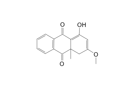 4-Hydroxy-2-methoxy-9a-methyl-1,9a-dihydroanthraquinone