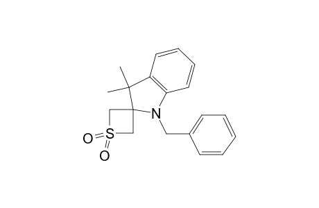 1-BENZYL-3,3-DIMETHYLSPIRO[INDOLINE-2,3'-THIETANE], 1',1'-DIOXIDE