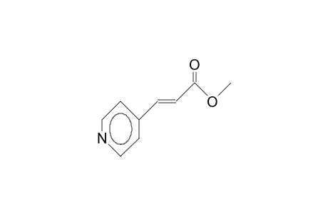 Pyridine-4-acrylic acid, methyl ester