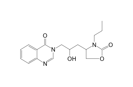 3-[2-Hydroxy-3-(2-oxo-3-propyl-1,3-oxazolidin-4-yl)propyl]-4(3H)-quinazolinone