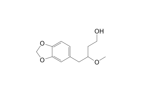 4-(1,3-benzodioxol-5-yl)-3-methoxy-1-butanol