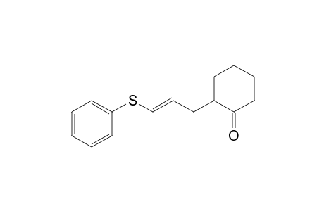 2-[(2E)-3-(phenylsulfanyl)-2-propenyl]cyclohexanone