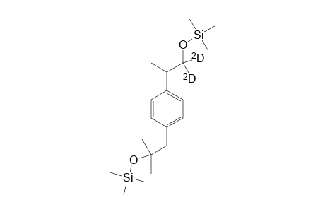 1-(1-Methyl-2,2-D2-2-trimethylsilyloxyethyl)-4-(2-methyl-2-trimethylsilyloxypropyl)benzene