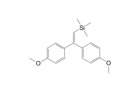 2,2-bis(4-methoxyphenyl)ethenyl-trimethyl-silane