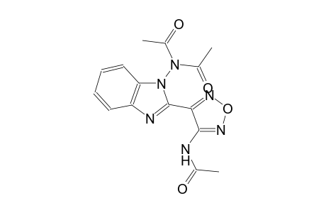 N-Acetyl-N-(2-[4-(acetylamino)-1,2,5-oxadiazol-3-yl]-1H-benzimidazol-1-yl)acetamide