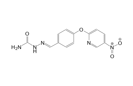 4-[(5-nitro-2-pyridinyl)oxy]benzaldehyde semicarbazone