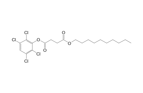 Succinic acid, decyl 2,3,5,6-tetrachlorophenyl ester